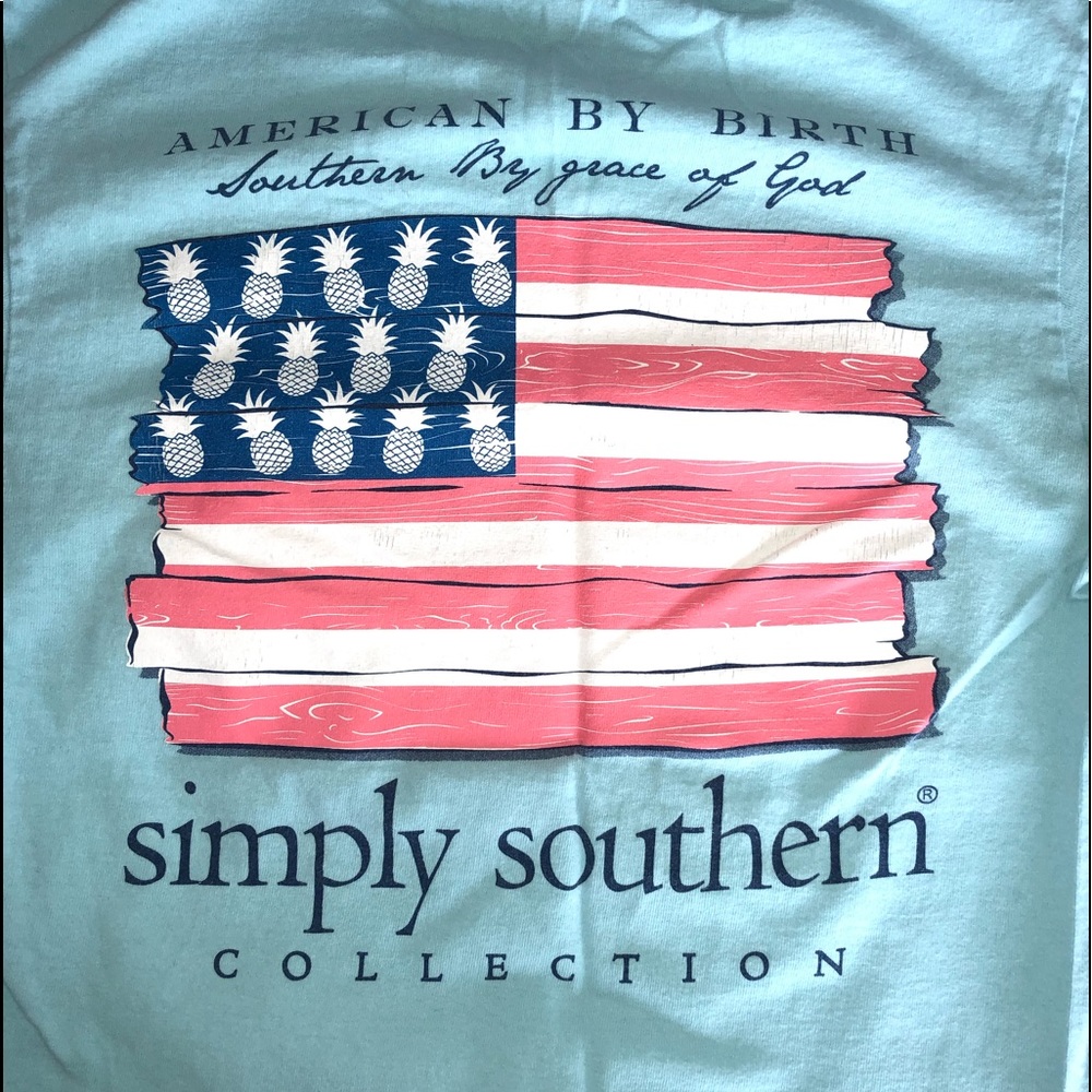 AMERICAN FLAG PINEAPPLE TSHIRT